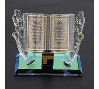 Islamic Model Muslim Crystal Model Islamic Building Handicrafts Souvenirs Car Ornaments for Decoration Gifts