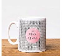 Islamic Moments 10 oz White Ceramic Printed Coffee Mug - Hijabi Queen