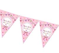 Islamic Moments Baby Girl Bunting - Pink