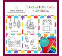 Islamic Moments Colour in Eid Cards - Mixed Set