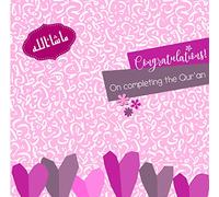 Islamic Moments Masha'Allah Congratulations on Completing the Quran Greeting Card for Girls