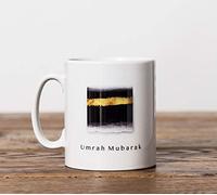Islamic Moments Umrah Mubarak White Printed Mug