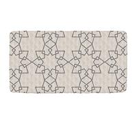 Islamic Pattern Toddler Travel Bed Sheet Washable Cot Sheet for Travel Baby Bed for Small Spaces Cots Sleeping 50'' x 25'' (Sheet,Bed Not Included)