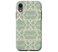 Islamic Quotes Ramadan Prayers Islam Tradition Alhamdulillah Case for iPhone XR