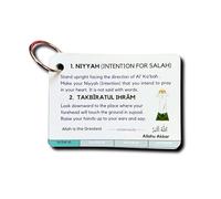 Islamic Salah Cards, How to Perform Salah, Step by Step Prayer Guide/Instructions, How to Pray in Islam, Muslim Kids Reverts Gift, Arabic, Quran, Islamic Gift, Learning Islamic Salat
