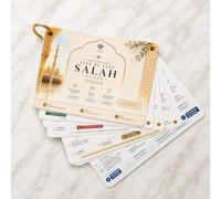 Islamic Salah Cards, How to Perform Salah, Step by Step Prayer Instructions, How to Pray in Islam, Muslim Kids Reverts Gift, Arabic, Quran, Ramadan Gift