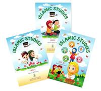 Islamic Studies Educational Books Set for Children, KG1-KG3 Level, 3-Pack Bundle by Maulvi Abdul Aziz