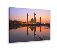 Islamic World 73 Canvas Poster Bedroom Decor Landscape Office Room Decor Gift Frame: 12x18inch(30x45cm)