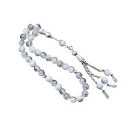 Islamics Prayer Beads 33 Ice Cracked Glass Rosary Tasbih for Muslims Worship Religious Event Use Prayer