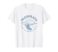 Islamorada Florida Keys Diving Turtle Village Islands Value Graphic T-Shirt, Men, White, S