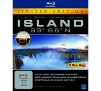 Island 63° 66° N - Eine phantastische Reise durch ein phantastisches Land (3 Blu-rays) [Blu-ray] [Limited Edition]