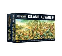 Warlord Games Island Assault - Bolt Action Third Edition Starter Set - 28mm World War 2 Strategy Battle Game for 2 or more Players Using Miniatures