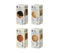 Island Biscuit Selection Multi-Pack - Lemon Melts, Shortbread, Chocolate Ginger & Oat Crumbles | Assorted Treats Gift Selection | 125g x 4 Pack