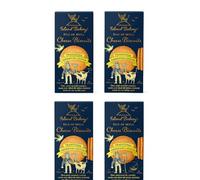 Island Biscuits Isle of Mull Cheese Biscuits 100g x 4 Pack | Traditional Farmhouse Cheddar Cheese | All Butter Savoury Snack
