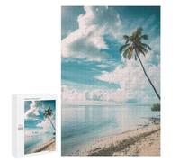 Island Escape Ocean View: Winter Activity Gift, 1000 PCS Decorative Jigsaw for Grown-Ups; for Shared Table Time