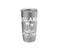 Island for One Leave Me Alone Stainless Steel Insulated Tumbler