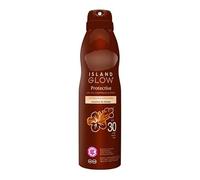 Island Glow Protective Dry Oil Continuous Spray 177ml - SPF 30 - The Lightweight, Fast Absorbing And Non-Sticky Spray Will Also Delight Your Senses