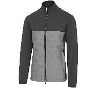 ISLAND GREEN 2026 FULL ZIP STRETCH GOLF JACKET - CHARCOAL