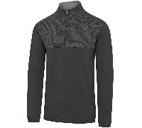 ISLAND GREEN 2026 PRINTED YOKE TOP LAYER PULLOVER - BLACK