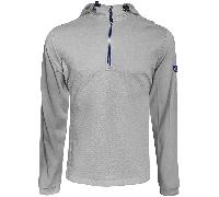 ISLAND GREEN 2026 TECHNICAL GOLF HOODIE - PALE GREY