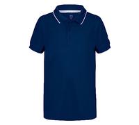 Island GREEN Boy's Performance Wicking Polo Shirt Top Golf Shirt, Navy, 11-12 Years