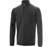 ISLAND GREEN CHILL OUT 1/4 ZIP MIDLAYER - CHARCOAL