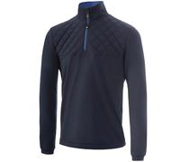 ISLAND GREEN DIAMOND STITCH TOP LAYER - NAVY - M