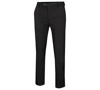 Island GREEN Essentials Men's All Weather Bonded Fleece Lined Trousers, Black, 38W/31L