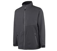 Island GREEN Essentials Men's Waterproof Stretch Jacket, Charcoal/Black, Medium