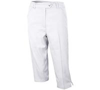 Island Green Golf IGLPNT1487 Womens Capri Sports Trousers Pants, White, Size 12