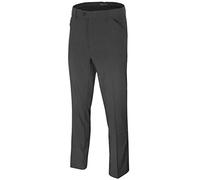 Stretch Tapered Golf Trousers Island Green Charcoal 38L