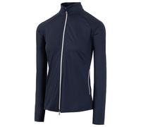 Island Green Golf Top Layer Ladies Quick Dry Stretch Full Zip Embossed Sweater