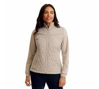 Island Green Women's Padded Quilted Golf Jacket in Stone | Size: Large Island Green Stone L