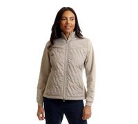 Island GREEN Ladies Zip Through Padded Long Sleeve Outdoor Quilted Jacket, Stone, S