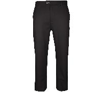 Island GREEN Essentials Men's All Weather Bonded Fleece Lined Trousers, Black, 34W/29L