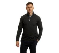 Island Green Men's Dot Print Thermal Golf Top Layer in Charcoal | Size: Medium Island Green Charcoal M