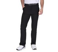 Island GREEN Men's Golf Essentials Comfort Fit 4 Way Stretch Breathable Tapered Leg Golf Pants Trousers, Black, Waist 38" - Leg 33"