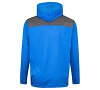 Island GREEN Mens Hooded Sweater - Marine/Charcoal Marl/Black - M