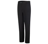 Island GREEN Mens IGPNT1900 Stretch Tapered Trousers - Black - 34R