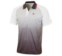 Island Green Men's IGTS1464 Sublimation Print Shirt - White, Medium