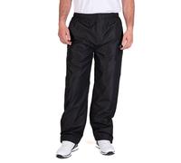 Island Green Men's Lightweight Inner Drop Hem Golf Trousers in Black | Size: 36R Island Green Black 36R