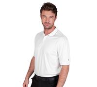 Island Green Men's Performance Golf Polo Shirt in White | Size: XL Island Green White XL