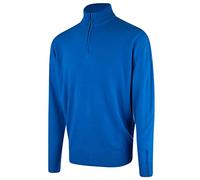 Island GREEN Mens Zip Neck Knitted 1/4 Zip Turtle Neck Golf Sweater