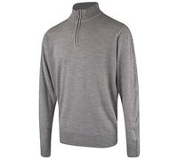 Island GREEN Mens Zip Neck Knitted 1/4 Zip Turtle Neck Golf Sweater