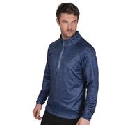 ISLAND GREEN RAGLAN LIGHTWEIGHT 1/4 ZIP PULLOVER - NAVY - M