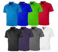 ISLAND GREEN TECH PERFORMANCE GOLF POLO SHIRT