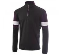 ISLAND GREEN Top Layer With Sleeve Stripes Black/Purple 2XL Size: 2XL