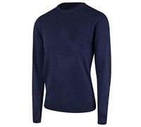 Island Green Womens 2022 Crew Neck Knitted Sweater - Navy - M (IGLKNT2045_Navy_M)
