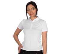 Island Green Women's Classic Micro-pique Golf Polo Shirt in White | Size: 10 Island Green White 10