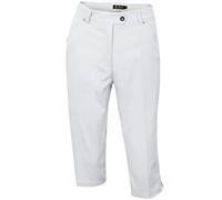 Island GREEN Womens Golf Capri Trousers - White - UK 10